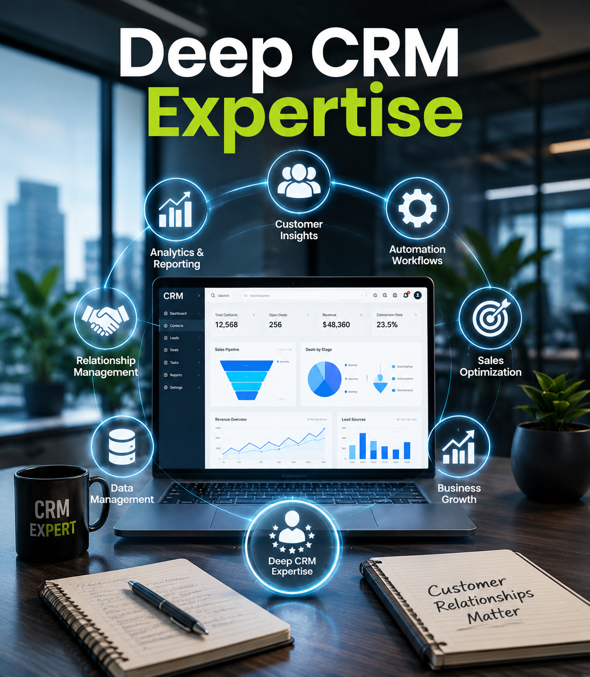 Deep CRM Expertise showcase