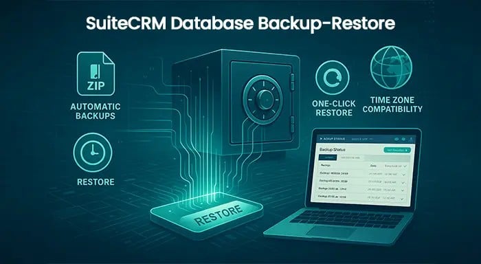 SuiteCRM Database Backup-Restore