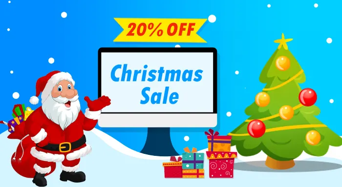 Christmas Sale 20% Off