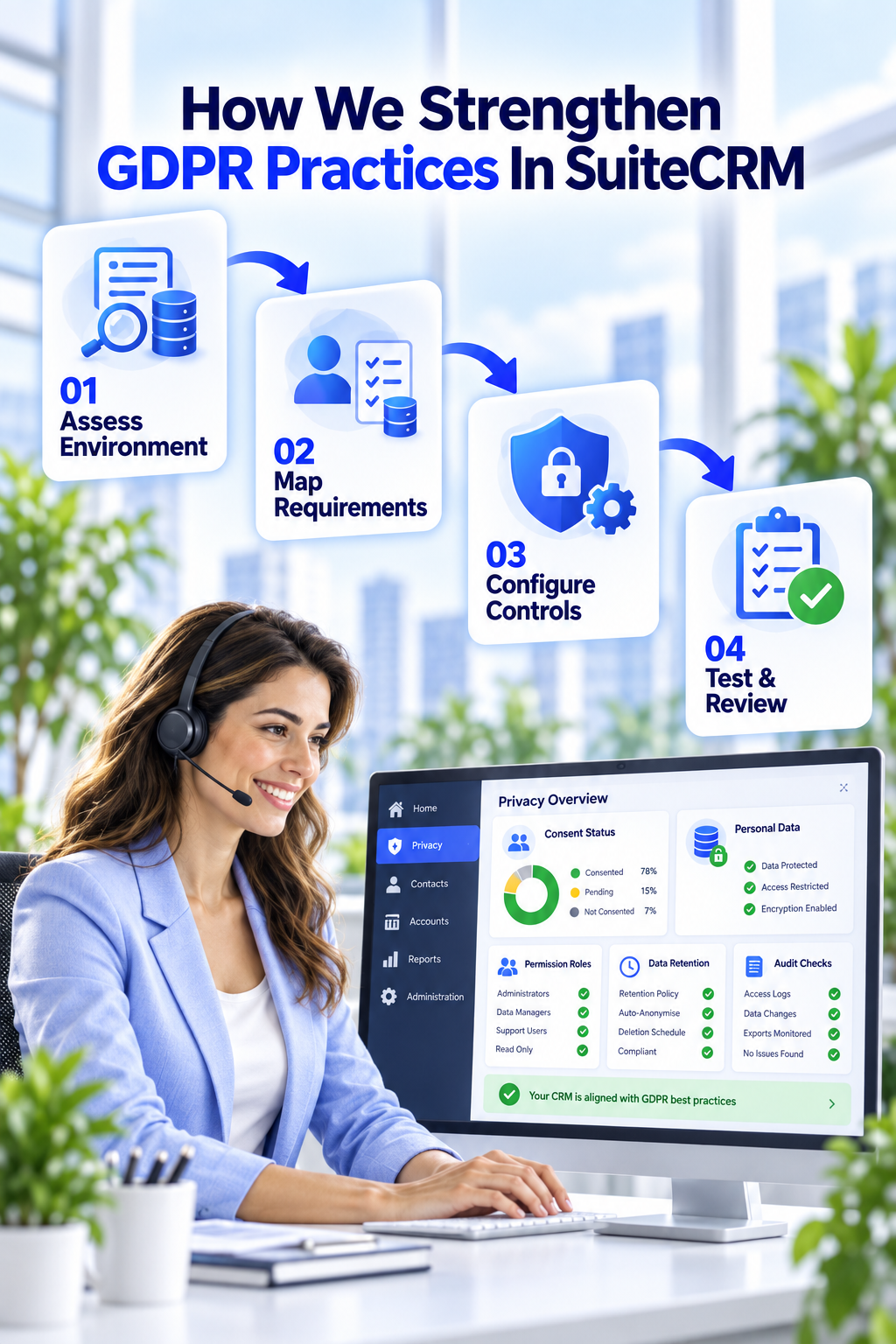 How We Strengthen GDPR Practices In SuiteCRM