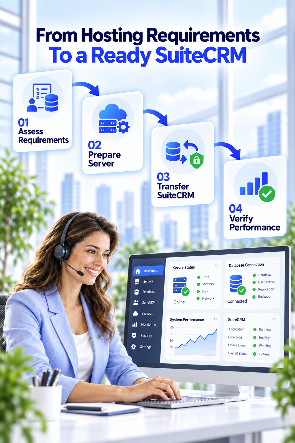 From Hosting Requirements To a Ready SuiteCRM