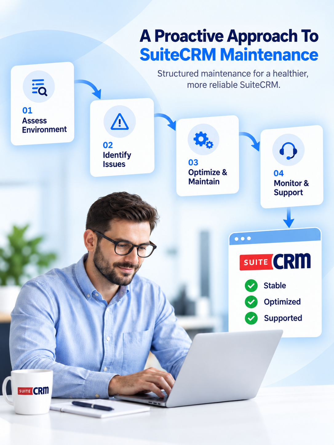 Structured SuiteCRM Migration Process