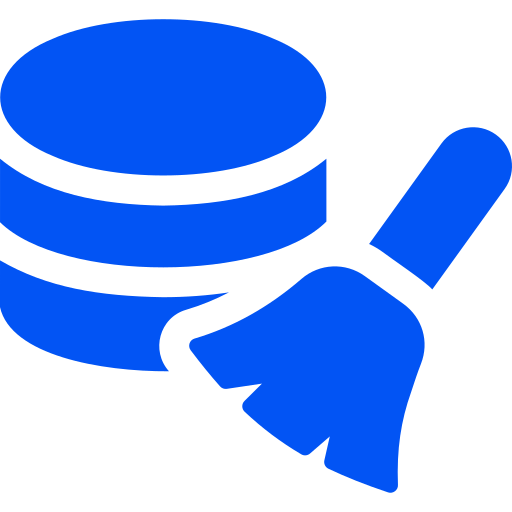 Data Cleansing & Deduplication Icon