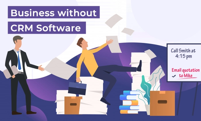 business without crm software