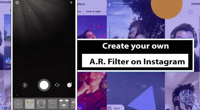 A.R Filter on Instagram