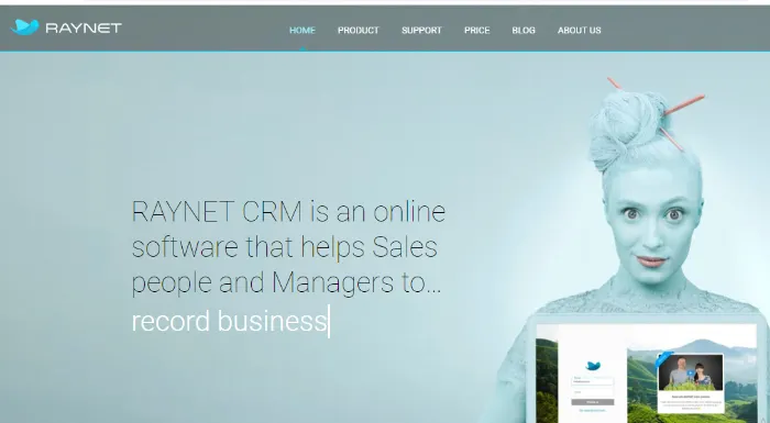 raynet crm software