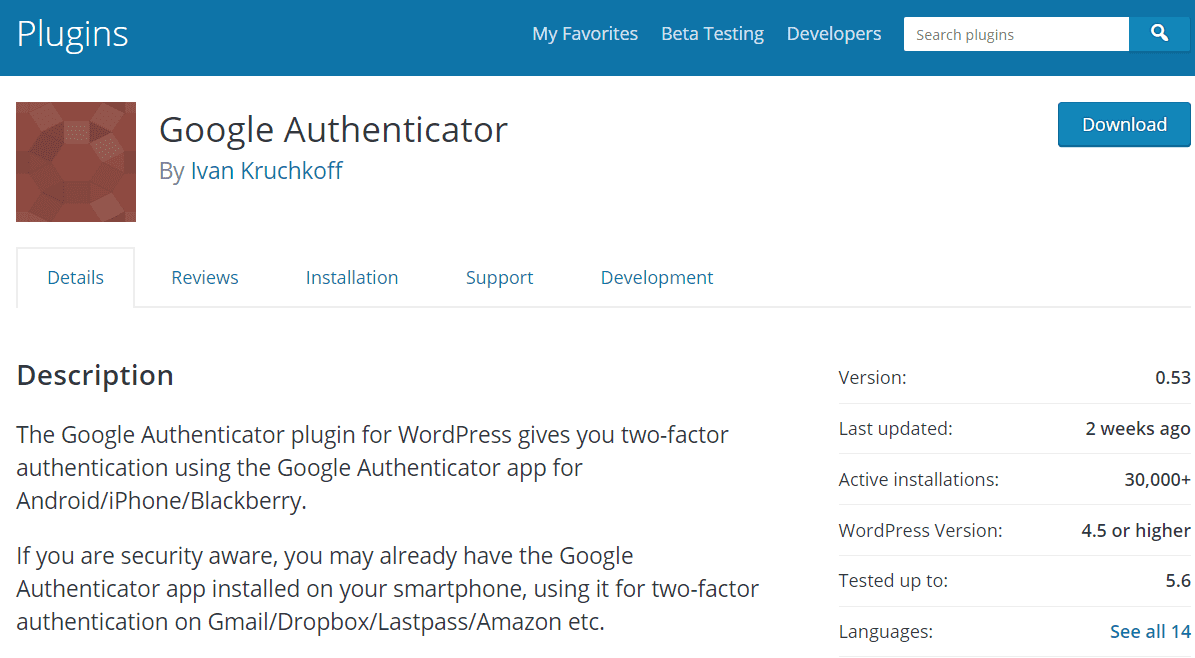 Google-Authenticator plugin