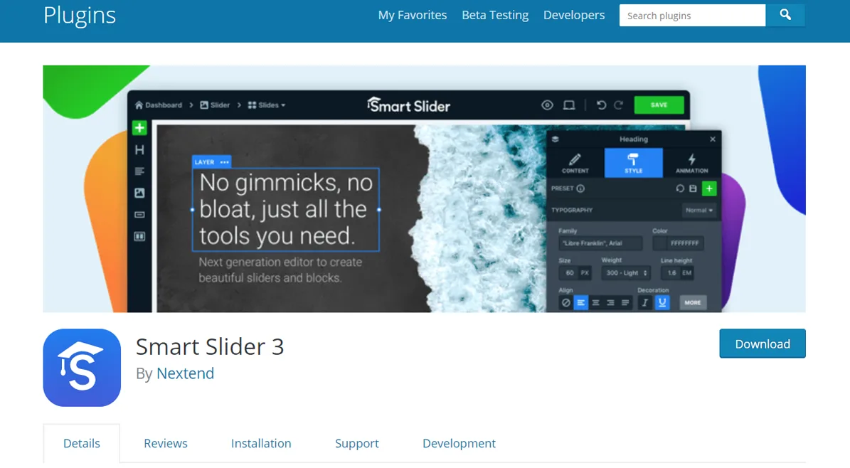 Smart-Slider-3 plugin