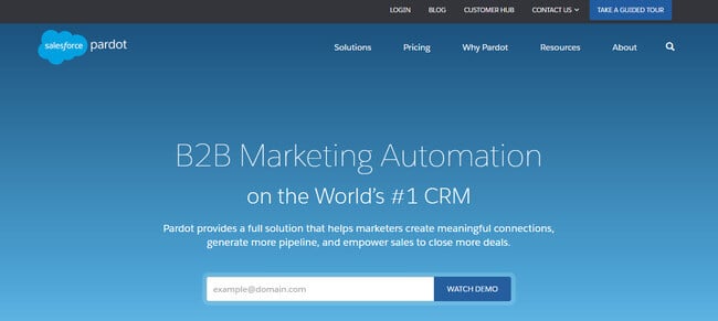 pardot crm