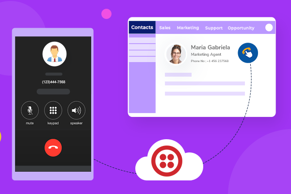 Twilio Click to Call for SuiteCRM