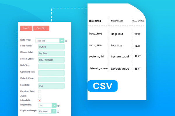 SuiteCRM Bulk Field Importer