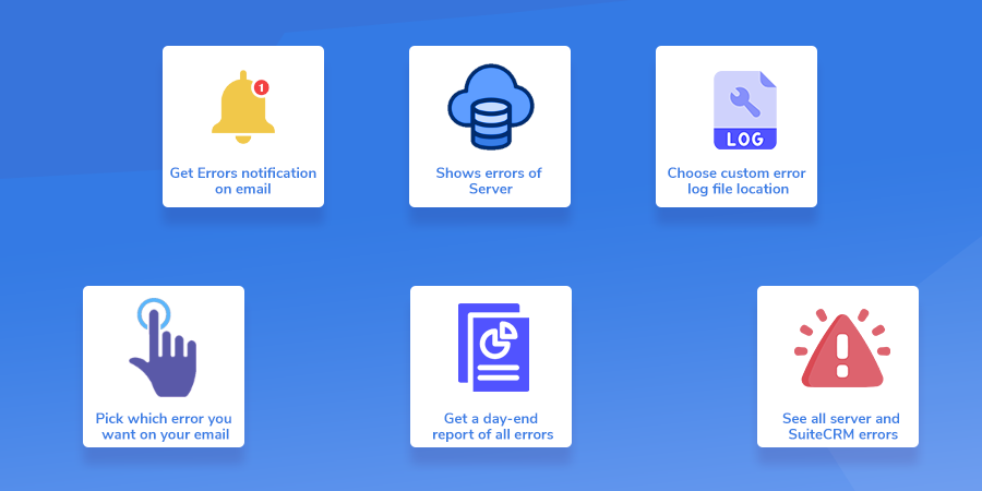 SuiteCRM and Server Errors Finder