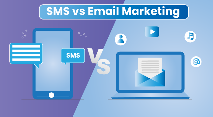 SMS vs Email Marketing – Use Cases, Performance Comparison, Advantages & Disadvantages