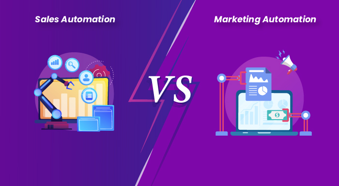 sales automation vs marketing automation