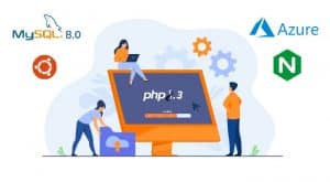 PHP8.3 and MySQL 8.0 on Ubuntu 22.04 in Microsoft Azure using NGINX Server