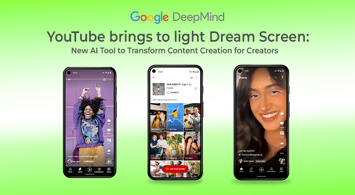 Youtube brings to light Dream Screen