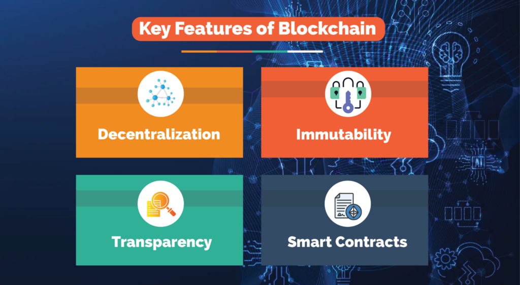 Key features of Blockchain