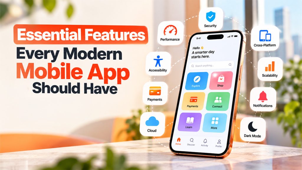 Essential Features Every Modern Mobile App