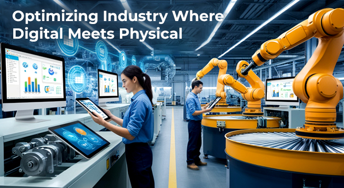 Digital Meets Physical: Achieving the Right Mix of Online Tools and Physical Machines in Industry