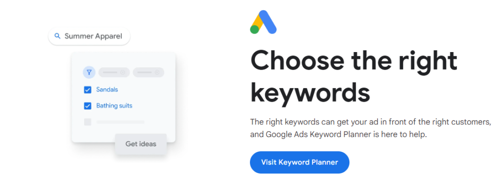 google keyword planner