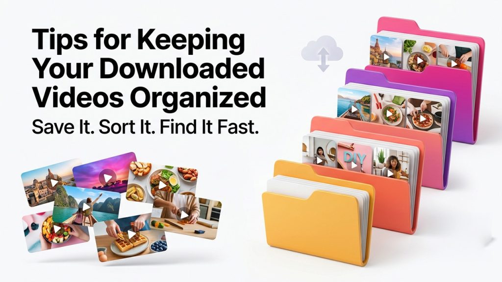 Tips for Keeping Your Downloaded Videos Organized