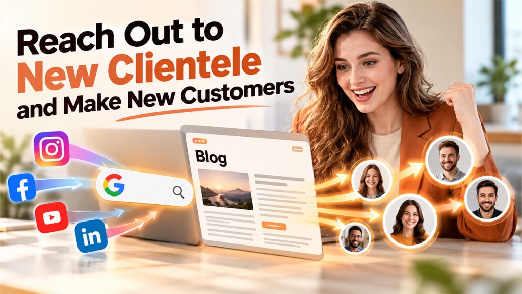 Reach Out to New Clientele and Make New Customers