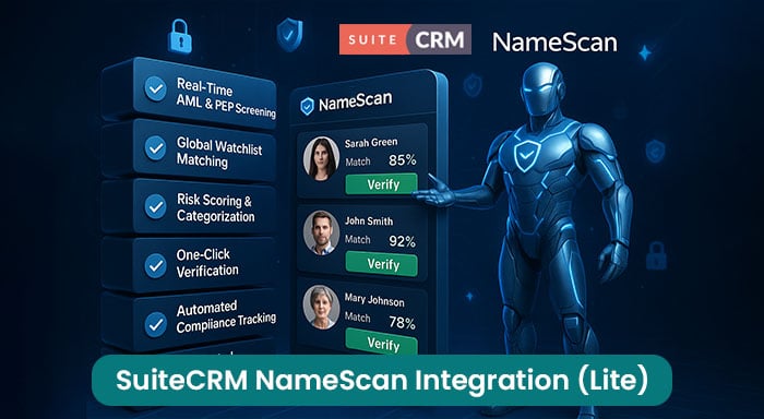 SuiteCRM NameScan Integration (Lite)