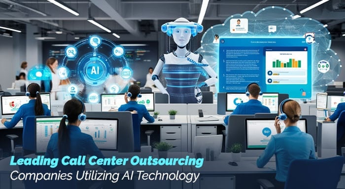 Leading Call Center Outsourcing Companies Utilizing AI Technology