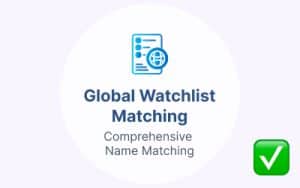 Global Watchlist Matching