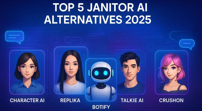 Top 5 Janitor AI Alternatives for Realistic Chatbot Experience 