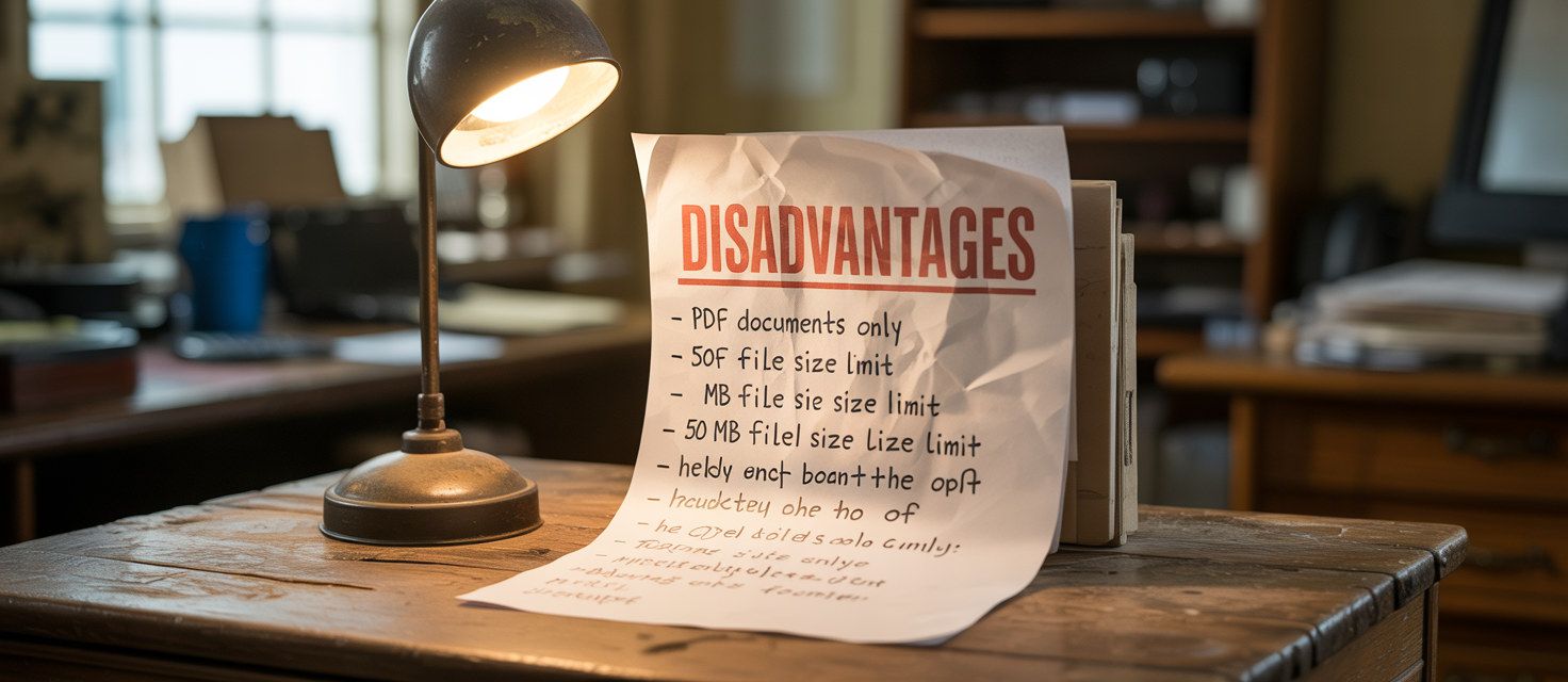 Disadvantages