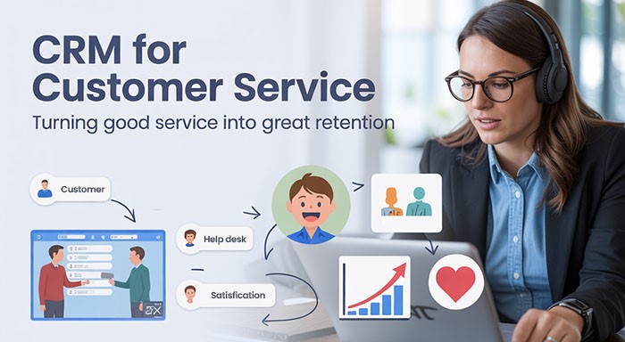 CRM for Customer Service: Turning Good Service into Great Retention 