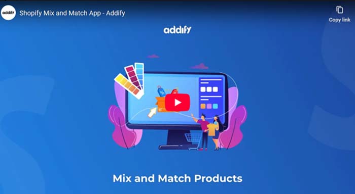 Shopify Mix and Match Products