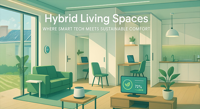 Factors for the Popularity of Hybrid Living Spaces