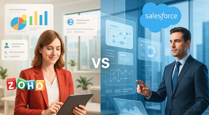 Zoho vs Salesforce Comparison