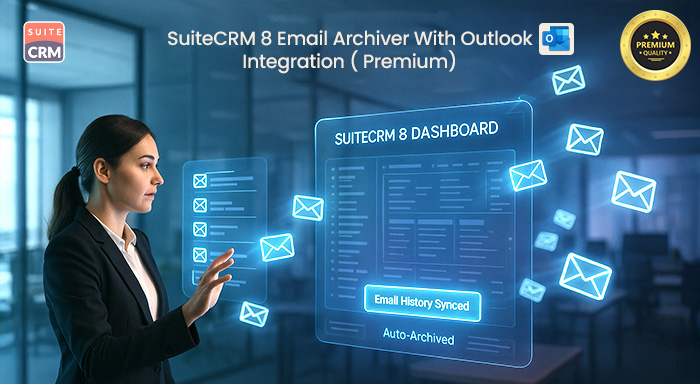 SuiteCRM 8 Email Archiver With Outlook Integration ( Premium)