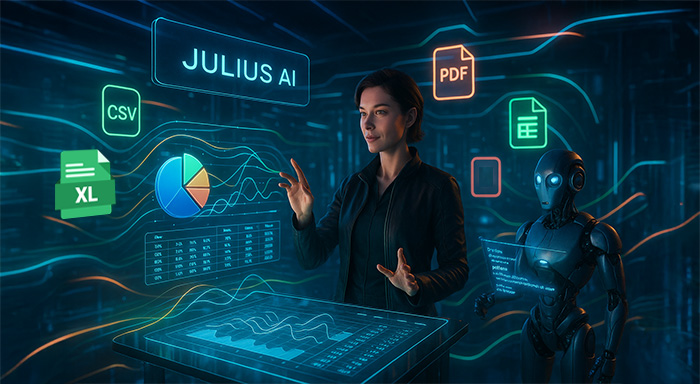 Julius AI: No-Code Platform for Instant Data Analysis, Visualization, and Insights 