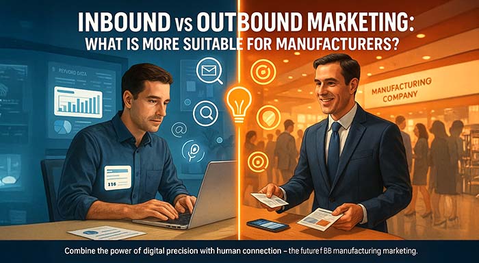 Inbound Vs Outbound Marketing: What is More Suitable for Manufacturers?