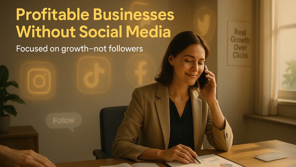 Silent Success: Why Some of the Most Profitable Businesses Don’t Use Social Media