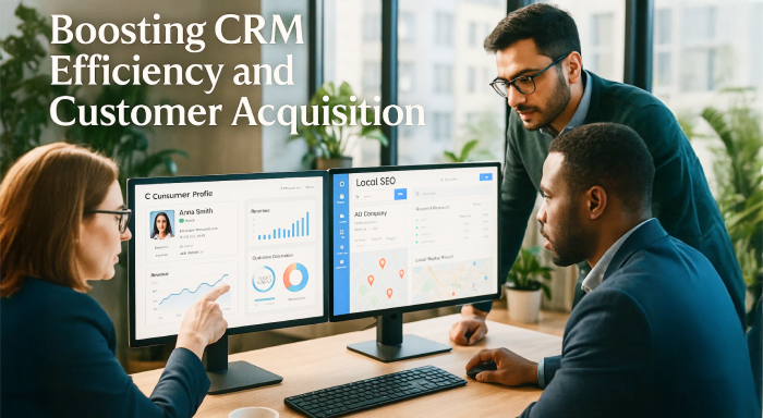 Boosting CRM Efficiency and Customer Acquisition with Managed IT Services and Local SEO