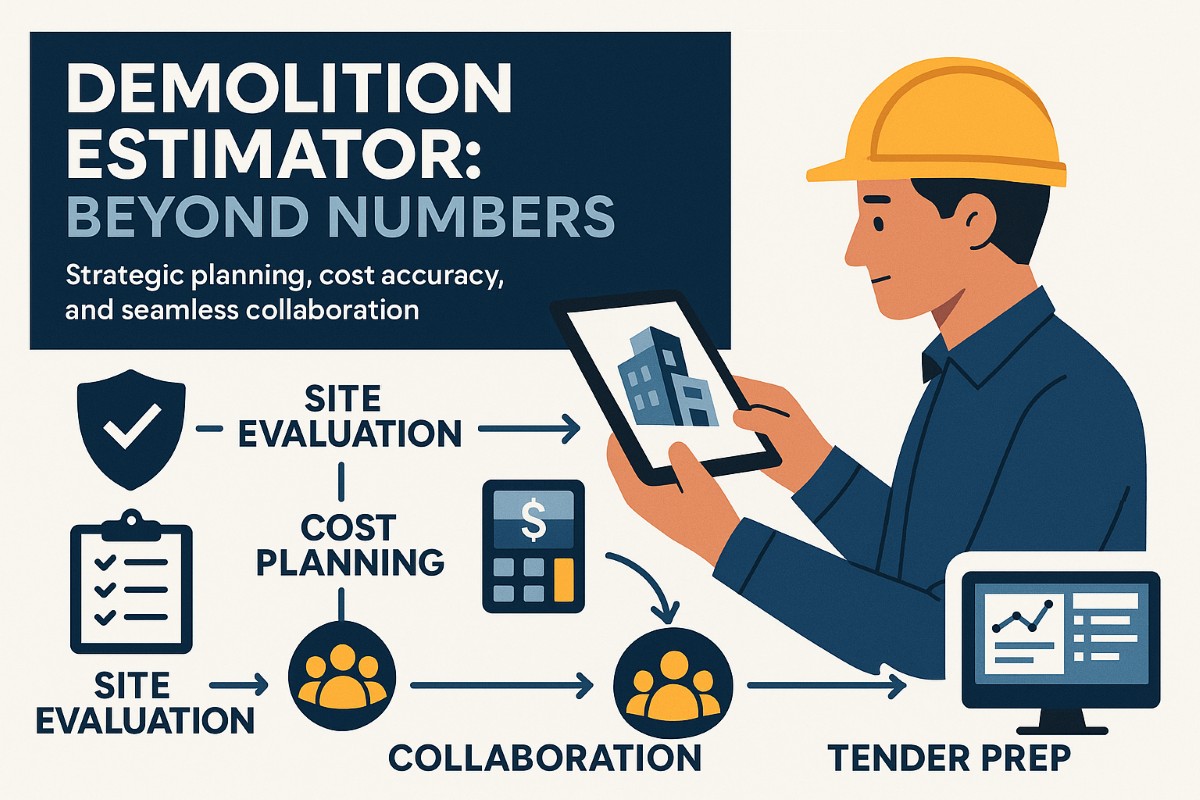 Demolition Takeoff Software – Role of Estimator in Workflow