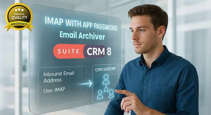 Email Archiver for SuiteCRM 8 (IMAP with App Password Integration)