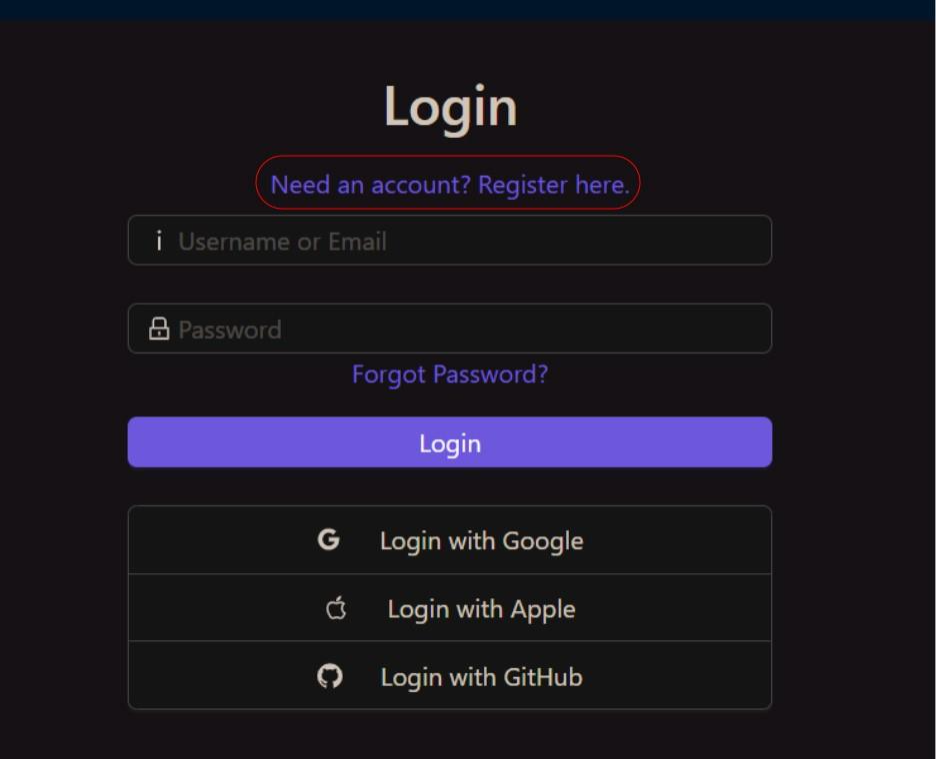 Login