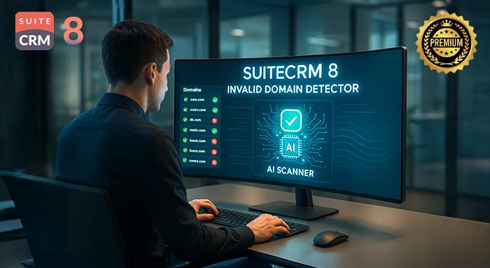 SuiteCRM 8 Invalid Domain Detector