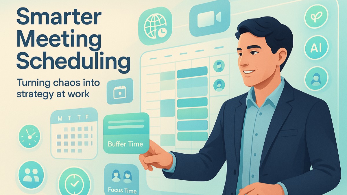 From Scheduling Struggles to Strategic Time: Smarter Meetings at Work 