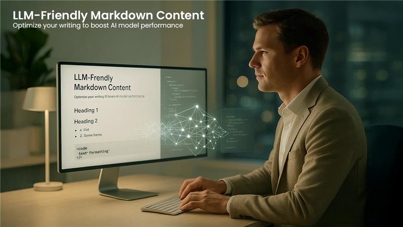 Enhancing Performance of AI: Understanding LLM-friendly Content in Markdown 