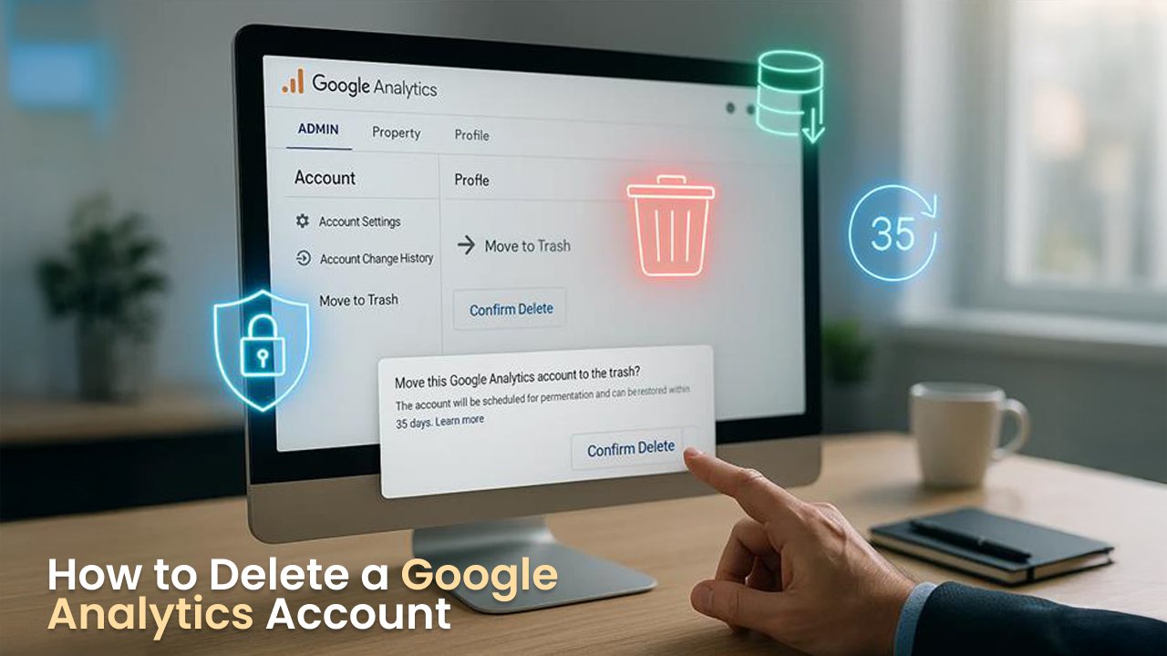 How to Delete a Google Analytics Account? 