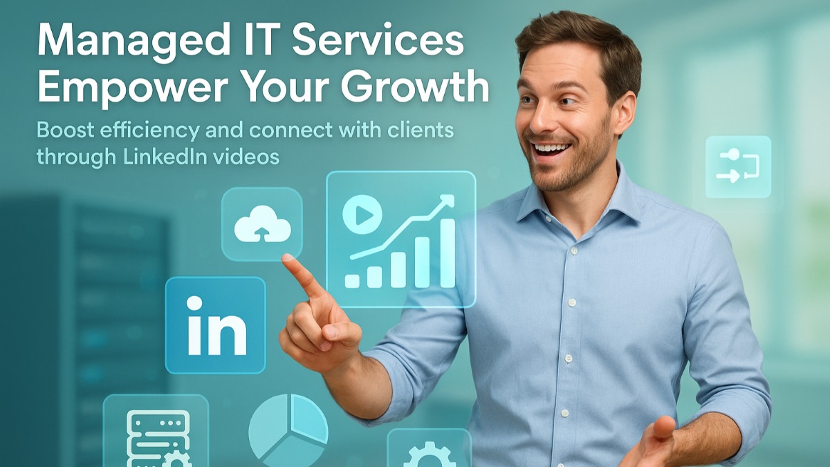 Leveraging Managed IT Services and LinkedIn Video Marketing to Drive B2B Growth