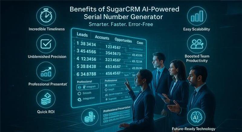 Benefits of the SugarCRM AI-Powered Serial Number Generator