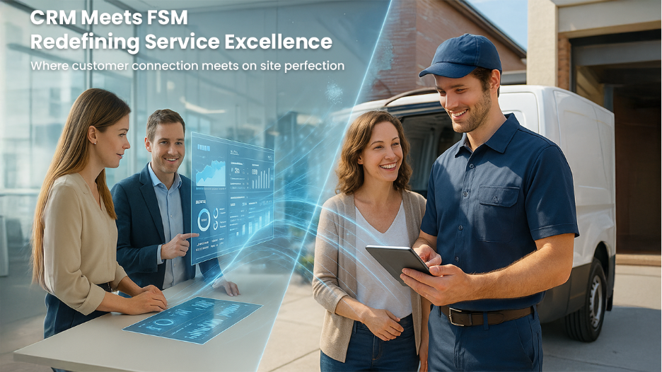 CRM vs. Field Service Management: What’s the Difference?